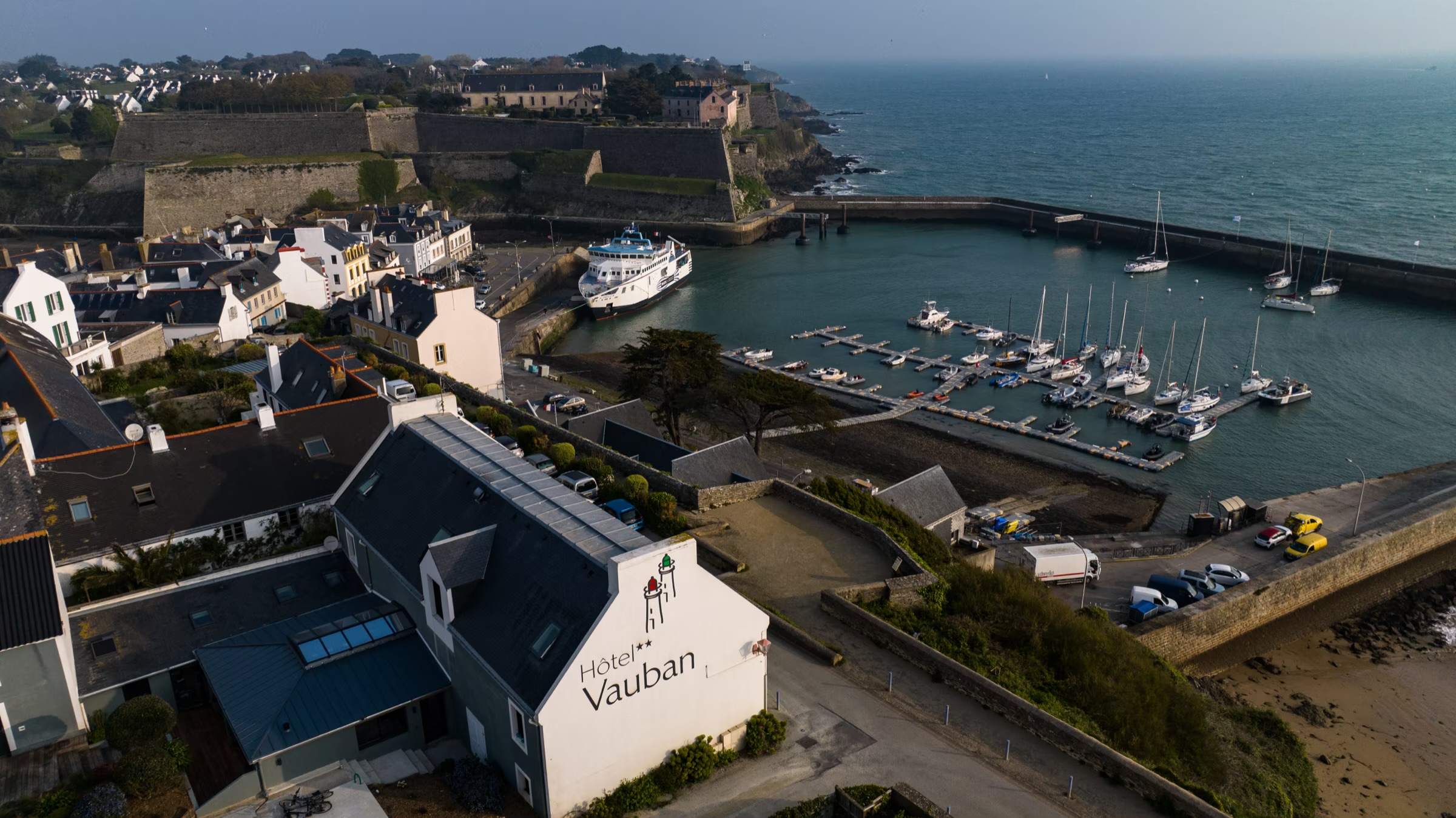 L’Hôtel Vauban entre port et citadelle